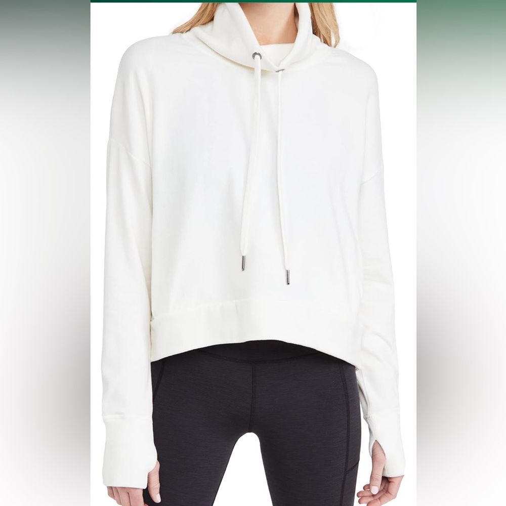 Sweaty Betty Harmonise Luxe Fleece Sweatshirt Sz Small NWT